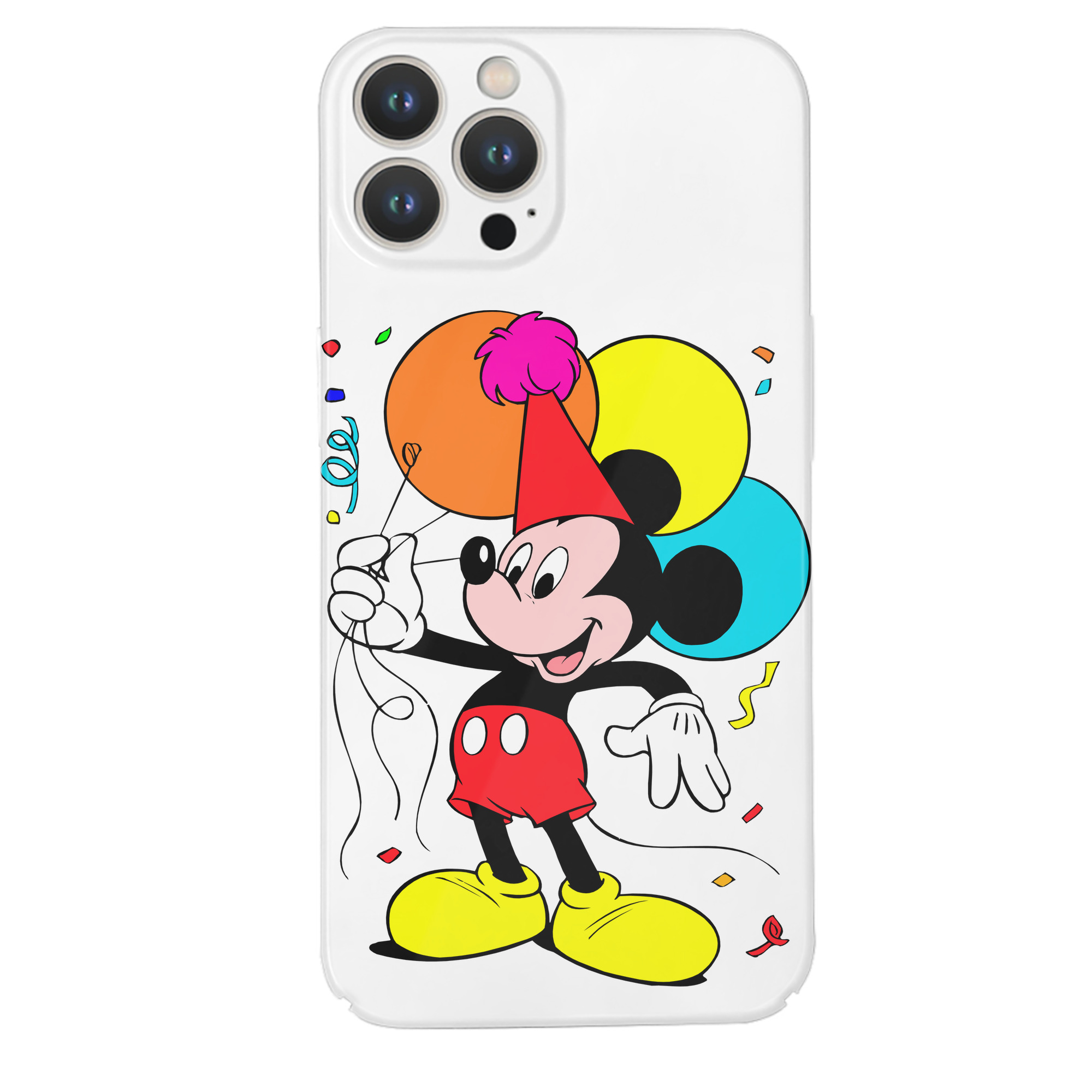 （画像用） ミッキーマウス Mickey Mouse 【iPhone 14シリーズ対応】ハードケース